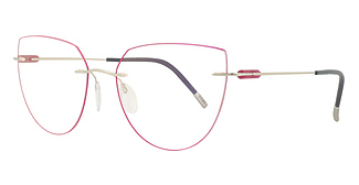 [0-5561/MW 7205 55/17] Silhouette Purist Color Groove 5561 Cat Eye