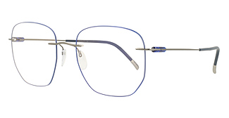 [0-5561/MT 6765 55/19] Silhouette Purist Color Groove 5561 Modified Oval